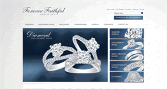 Desktop Screenshot of foreverfaithfuldiamonds.com